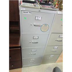 METAL FILING CABINET - 4 DRAWER