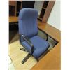 Image 1 : EXECUTIVE GAS LIFT OFFICE CHAIR - BLUE