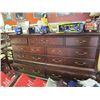 Image 1 : BOMBAY STYLE DRESSER/ BUFFET - WALNUT - NEW FLOOR MODEL (DISPLAY UNIT)