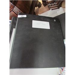 BINDER - SPORTS TRADING CARDS - HOCKEY - BLACK