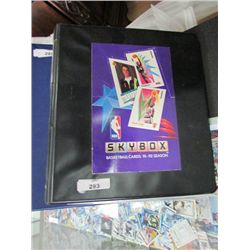 BINDER - SPORTS TRADING CARDS - BASKET BALL