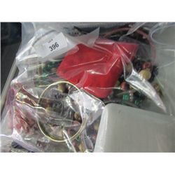 BAG OF ASSORTED COSTUME JEWELRY