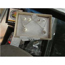 NECKLACE & EARING SET - 2 SETS IN ONE BOX