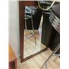 Image 1 : NEW MAHOGANY FRAMED MIRROR - LARGE