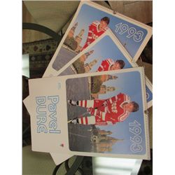 PAVEL BURE CALENDAR - 1993 - 3 TOTAL