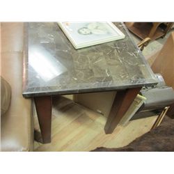 MARBLE TOP SIDE TABLE - NEW