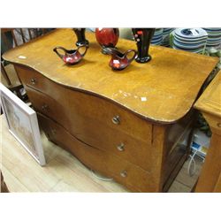 VITNAGE BURL DRESSOR - 3 DRAWER