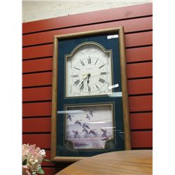 CLOCK WITH BIRDS - INGRAHAM