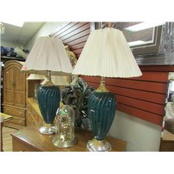 TABLE LAMPS - 2 - GREEN