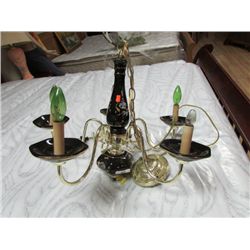 HANGING CEILING CHANDELEIR - BLACK