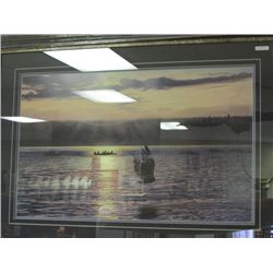 FRAMED L E PRINT "PACIFIC SPIRIT - RUDY BENNO