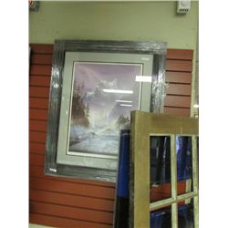 FRAMED L E PRINT "FULL HOUSE - KEN SKODA