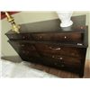 Image 1 : DRESSER - 8 DRAWER - DARK ESPRESSO - 2 TIER - NEW FLOOR MODEL DISPLAY