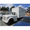 Image 1 : STOA CUBE VAN - 1971 - CHEV - 2WHDR - GREAT BREAKS 15' BOX, BACK DOOR RAMP - GAS - NO DECS - APPROX.
