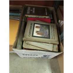 BOX OF ASSORTED USED AND COLLECTABLE BOOKS