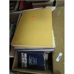 BOX OF ASSORTED USED AND COLLECTABLE BOOKS