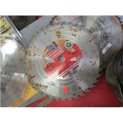 SAW BLADE - CARBIDE  - 12" - 40TH