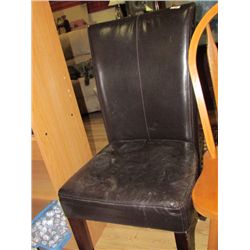 LEATHER DINING CHAIR