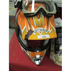 MOTORCROSS HELMET & GOGGLES