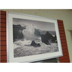 LARGE FRAMED PICTURE - OCEAN SCENE