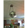 Image 2 : ROUND BRASS BALL STYLE CEILING LITE