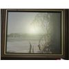 Image 1 : FRAMED PICTURE - LAKE