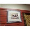Image 1 : FRAMED L E PRINT "TIME OUT - GRIZZLY BEARS" CARL BRENDERS