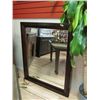 Image 1 : NEW MAHOGANY FRAMED MIRROR