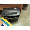 Image 1 : PAPER SHREDDER AND CONTENTS - DOES UP TO 12 SHEET