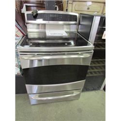 STOVE - GE PROFILE - STAINLESS STEEL - AS-IS