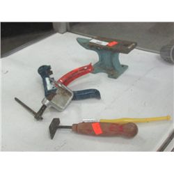 MINI TOOLS ETC - ANVIL, SAW SET AND OTHERS