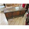 Image 2 : VINTAGE WALNUT CEDAR LINED CHEST - MADE IN MELVERTON, ONTARIO - 1920'S - CEDAR CHEST CO.