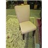 Image 1 : UPHOLSTERED PARSON DINING CHAIRS - NEW - MUST TAKE IN GROUPS  OF 4 (BID X 4)