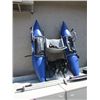 Image 2 : ONE MAN DOUBLE PONTOON BOAT - WITH ACCESSORIES RETAIL ~$350.00