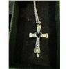 Image 1 : NECKLACE WITH CROSS - 925 SILVER