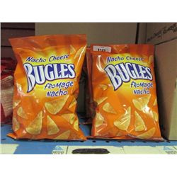 BUGLES - NACHO CHEESE - 6 BAGS PER LOT