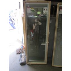 THERMAL WINDOW - NEW - VINYL WITH BIND BUILT INSIDE