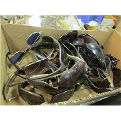 BOX OF ASSORTED SUNGLASSES