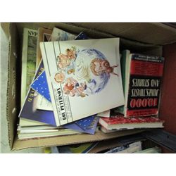 BOX OF ASSORTED COLLECTABLE AND OTHER BOOKS