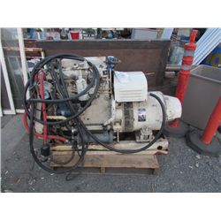 STOA - **** LARGE GENERATOR - 10KW - KOHLER - 36 VOLT START - DEISEL, NEW HOSES, NEW WIRING - 7 DAYS