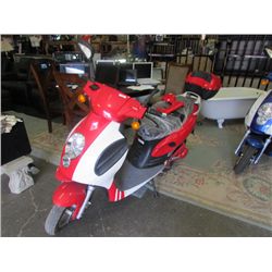 STOA - ****** SCOOTER - 100%  ELECTRIC - RED USED AND AS-IS - WAS PURCHASED HERE AND RECONSIGNED -  