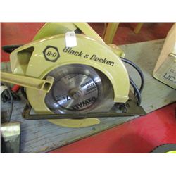 B & D CIRCULAR SAW
