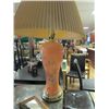 Image 1 : TABLE LAMP - PEACH COLOR BASE
