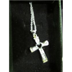 NECKLACE WITH CROSS - 925 SILVER