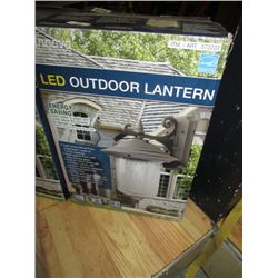 LED OUTDOOR LANTERN - STORE RETURN - MAY OR MAYNOT WORK