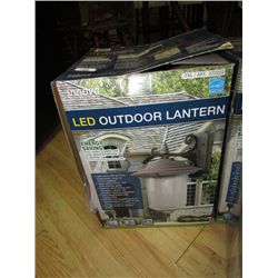 LED OUTDOOR LANTERN - STORE RETURN - MAY OR MAYNOT WORK