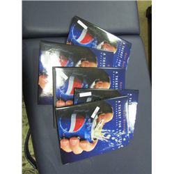 GRAY BEVERAGE BOOKS - CELEBRATING 50 YEARS - PEPSI - 9 BOOKS TOTAL
