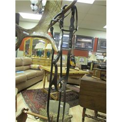 BRIDLE & BIT - LEATHER - GOOD CONDITION