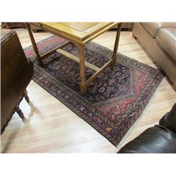 AREA CARPET - HAND KNOTTED PERSIAN STYLE - ~ 4 X 7'