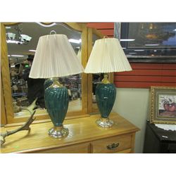 TABLE LAMPS - 2 - GREEN